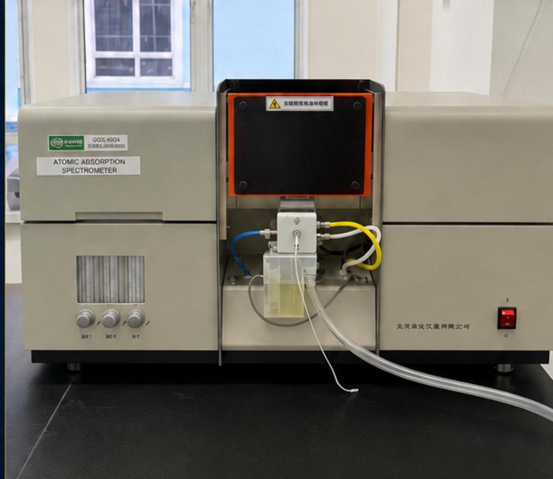 GGX-600A atomic absorption spectrometer at Kelstone Cosmos Lab